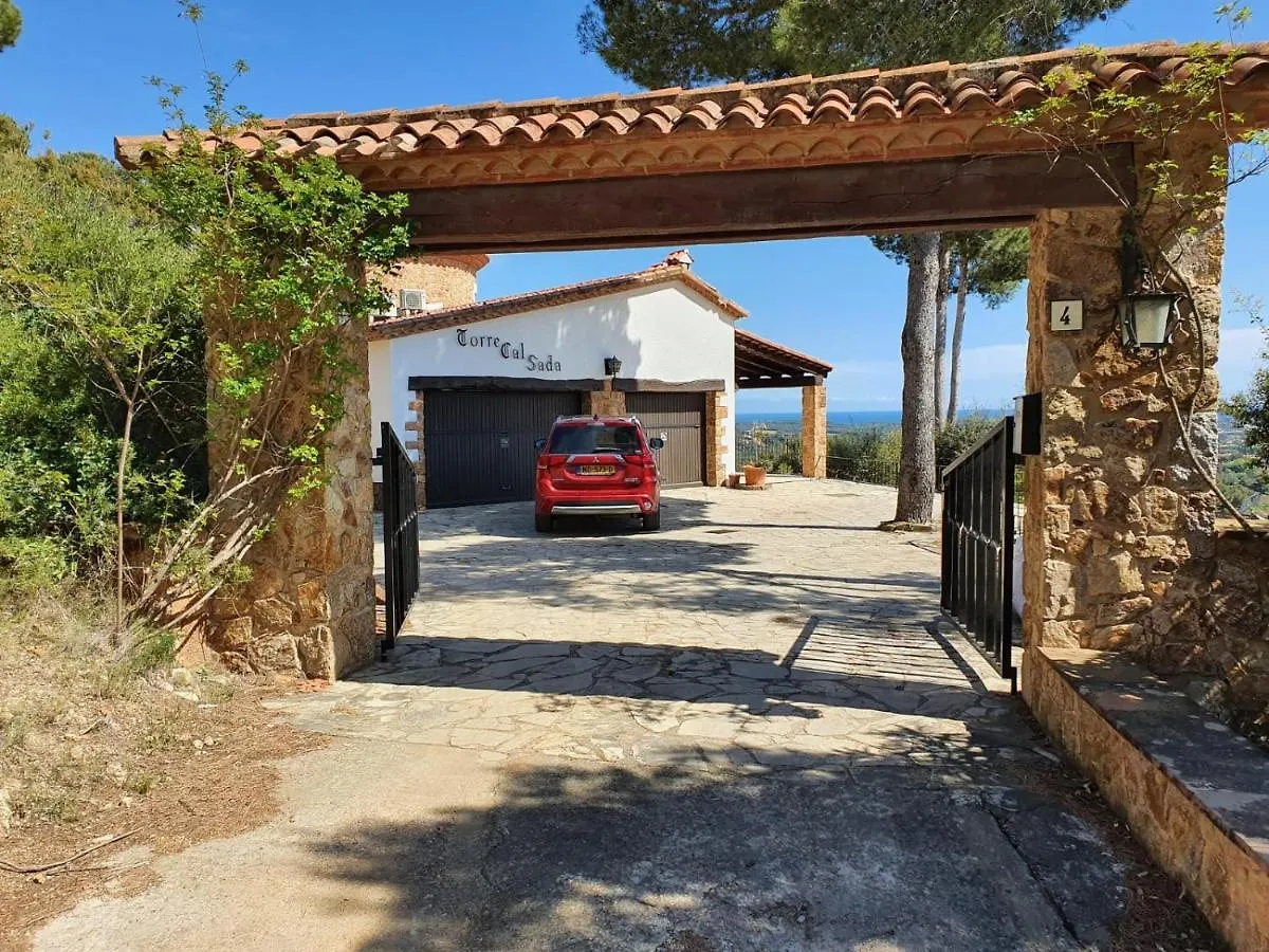 Villa Torre Cal Sada Vall-Llobrega Spanyolország